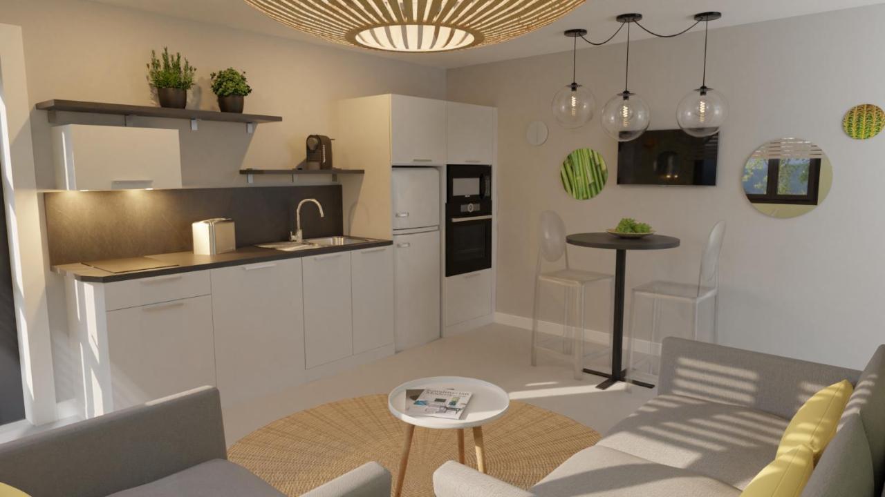 Luxury Modern Apartment - Excellent Location 50M From The Beach, Restaurants, Bars, Shops Flic-en-Flacq Exteriör bild