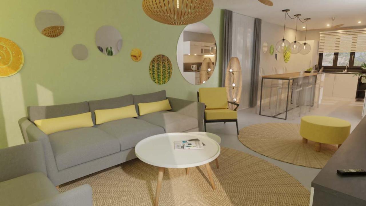 Luxury Modern Apartment - Excellent Location 50M From The Beach, Restaurants, Bars, Shops Flic-en-Flacq Exteriör bild