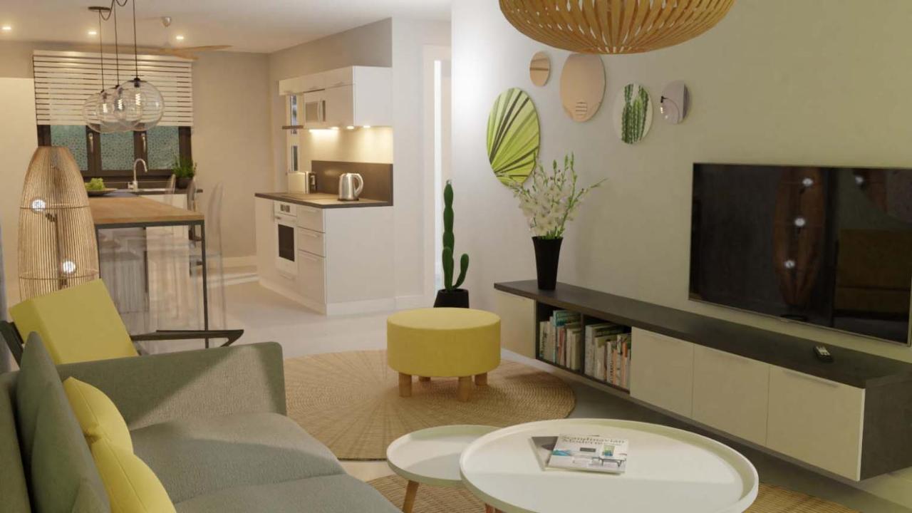 Luxury Modern Apartment - Excellent Location 50M From The Beach, Restaurants, Bars, Shops Flic-en-Flacq Exteriör bild